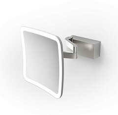 Decor Walther 0123276  Decor  VISION S 5X    Косметическое зеркало с подсветкой для стен, цвет: Нержавеющая сталь матовая фото