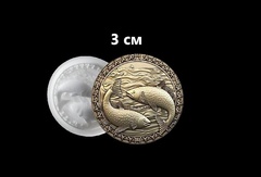 Силиконовый молд Знак зодиака Рыбы 3 см