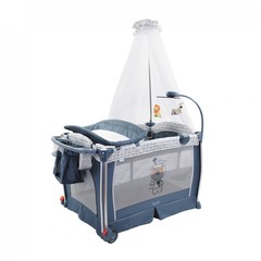 Детская кровать-манеж Nuovita Fortezza (Grigio scuro / Темно-серый)