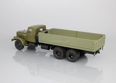 KRAZ-257B1 flatbed truck khaki 1:43 DeAgostini Auto Legends USSR Trucks #30