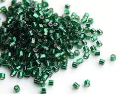 Бисер Тохо Hexagon 11/0 0036 ярко-зеленый