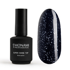 Monami Super Shine Top MARBLE Black S, 15 мл