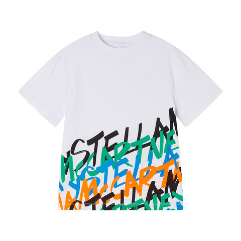 Футболка Stella McCartney Kids Scribble