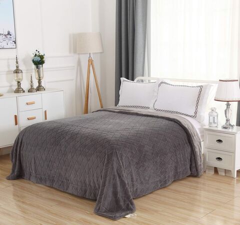 Плед 220х240 Sofi De MarkO Элайза серый