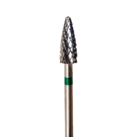 Твердосплав зеленая скругленный конус 211 ProBurs