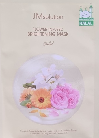 JMSolution Осветляющая маска с экстрактами цветов FLOWER INFUSED BRIGHTENING MASK HALAL