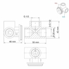 WasserKRAFT A41513 Встраиваемый набор для раковины