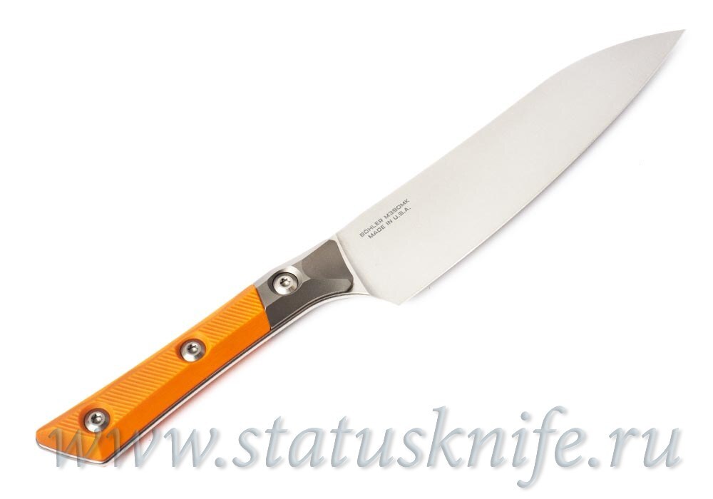 Нож Microtech Kitchen Utility Ember 3400B-10EM Bolster