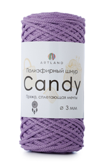 Полиэфирный шнур Candy 3 мм, 200 гр, 100м, сирень
