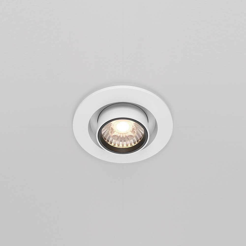 Встраиваемый светодиодный спот Maytoni Technical Hidden DL045-01-10W4K-W