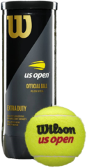 Мячи теннисные Wilson US Open (3 мяча в банке), арт. WRT106200
