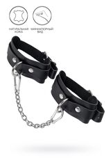Черные мини-оковы со скруглёнными углами
