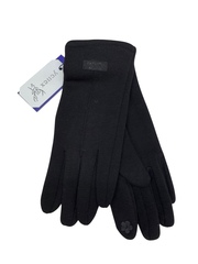 Перчатки. Женские. Верх: Спандекс. Текстильные.Подклад: Плюш-флис. В упаковке 12 шт, черный цвет..