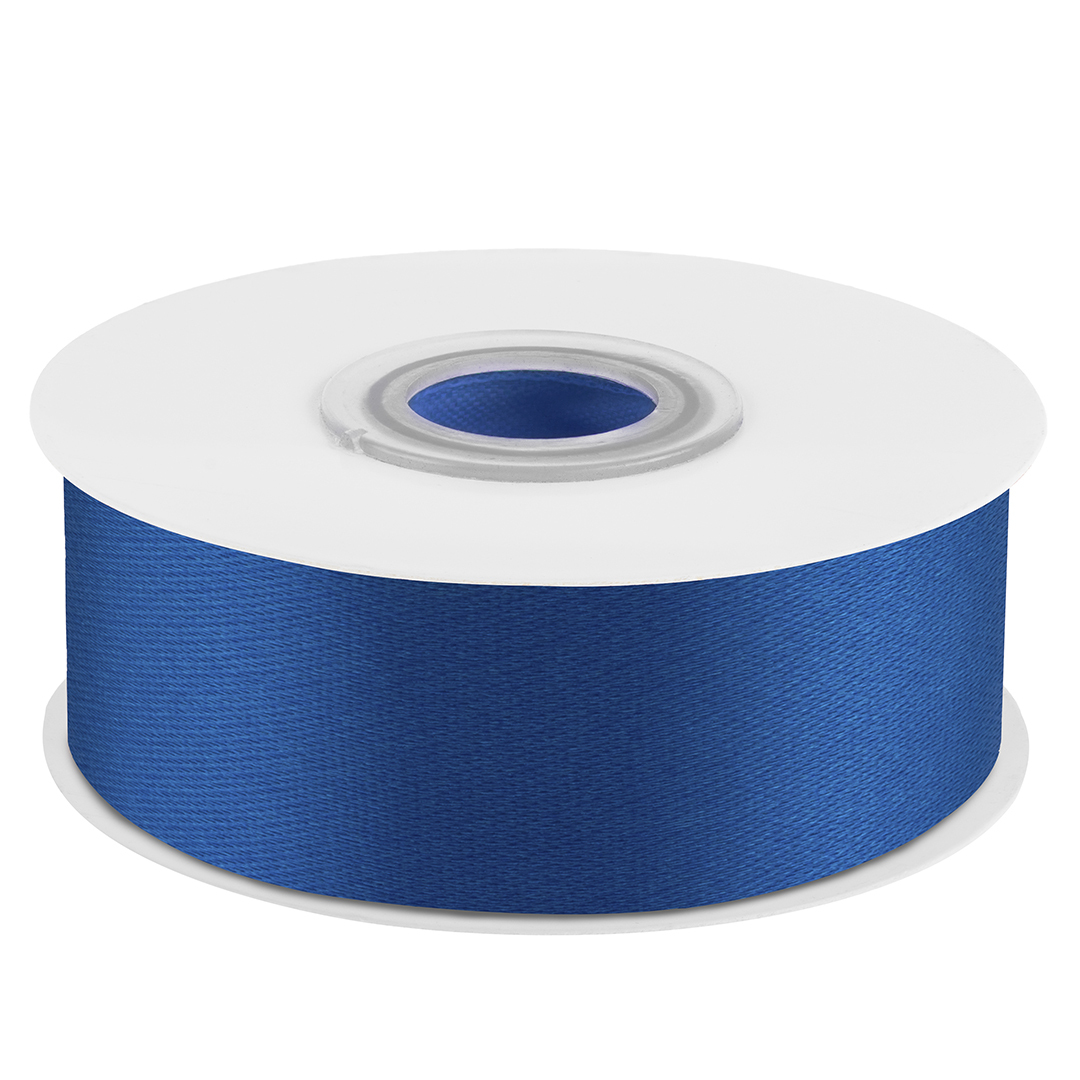 Лента Атласная (2,5см*22,85м) Синий.
