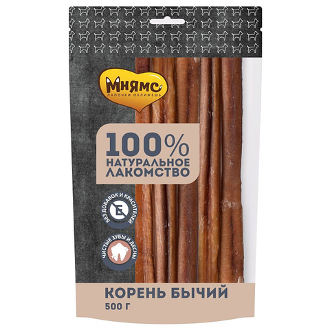 Лакомство Мнямс На каждый день для собак Корень бычий 500 г