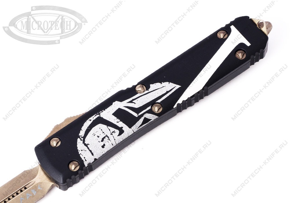 Нож Microtech Ultratech 122-13MLS Molon Labe 001