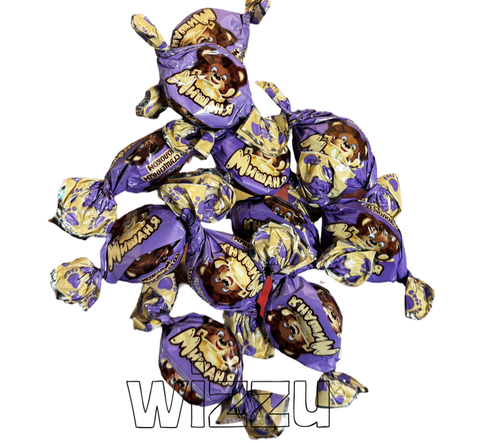 Конфеты Мишаня со сгущенным молоком вес