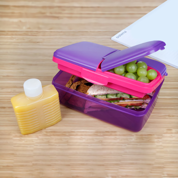 Ланч-бокс с бутылкой Sistema 