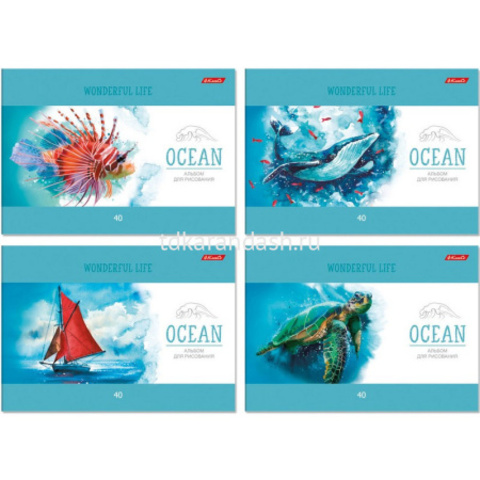 Альбом для рисования А4 40л 