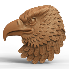 Силиконовый молд № 0335 Орлы 2шт зеркальные