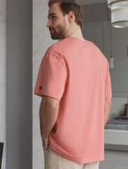 Свободная футболка  с авторским принтом  U49.048 (121394)