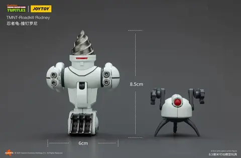 Фигурки Роботы-охранники Роудкилл Роднеис из мультфильма Черепашки Ниндзя 1/18