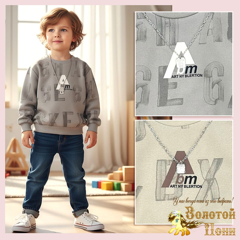 Свитшот трикотаж м (1-5) 260210-Y1083