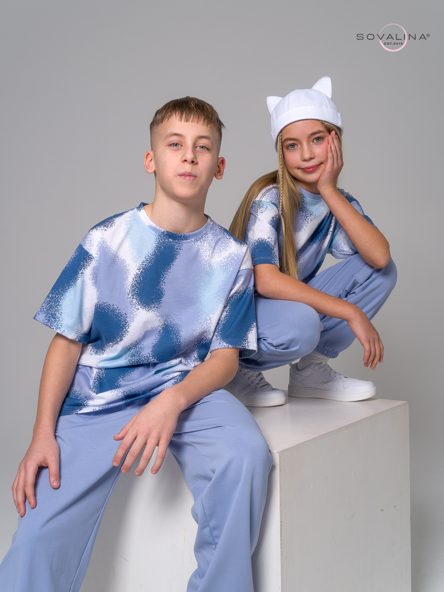 Костюм Daily men MAX краска индиго-голубой