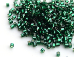 Бисер Тохо Hexagon 11/0 0036 ярко-зеленый