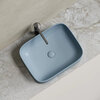 Ceramica Nova Element CN6052MHL Умывальник чаша накладная прямоугольная, 50.5x38, цвет: серо-голубой матовый