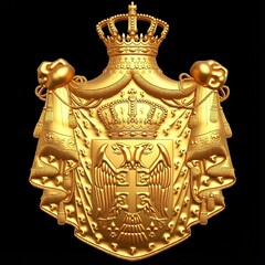 Силиконовый молд № 2124 Герб