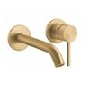 Gessi 316 Flessa 54083#727 Смеситель для раковины настенный , без сливного гарнитура