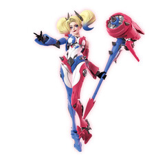 Сборная фигурка Blokees DC: Harley Quinn (Champion Class 04) (Бамп)