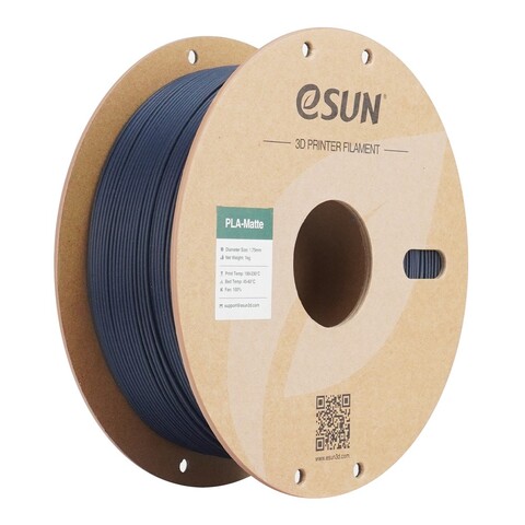 Пластик для 3D-печати eSUN PLA-Matte, 1,75 мм, 1 кг, тёмно-синий, PLA-MT175D-U1P1