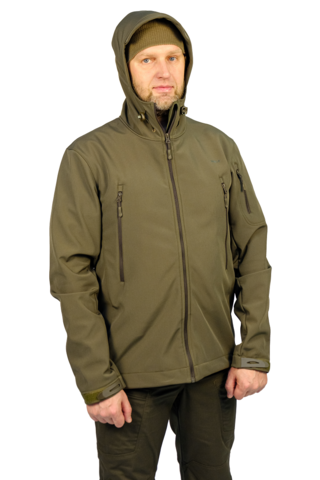 Куртка тактическая СофтШелл SoftShell Jacket Олива (WOLF)