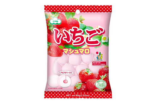 Маршмеллоу с клубникой Eiwa, 80г