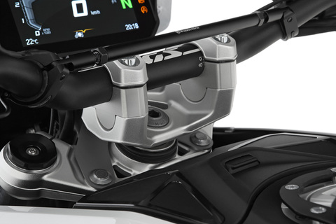 Проставки руля ERGO BMW R1300GS, 25 мм, серебро