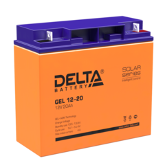 Аккумуляторная батарея DELTA BATTERY GEL 12-20