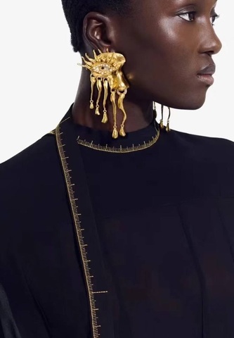 Серьги клипсы Schiaparelli