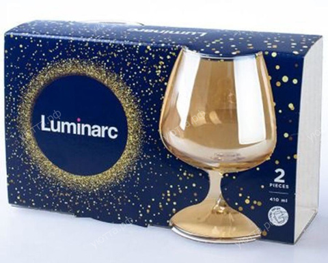 Бокал для коньяка Luminarc Золотой мед 410 мл 2 шт - Купить