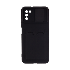 Чехол для телефона X-Game XG-S126 для POCO M3 Чёрный Card Holder