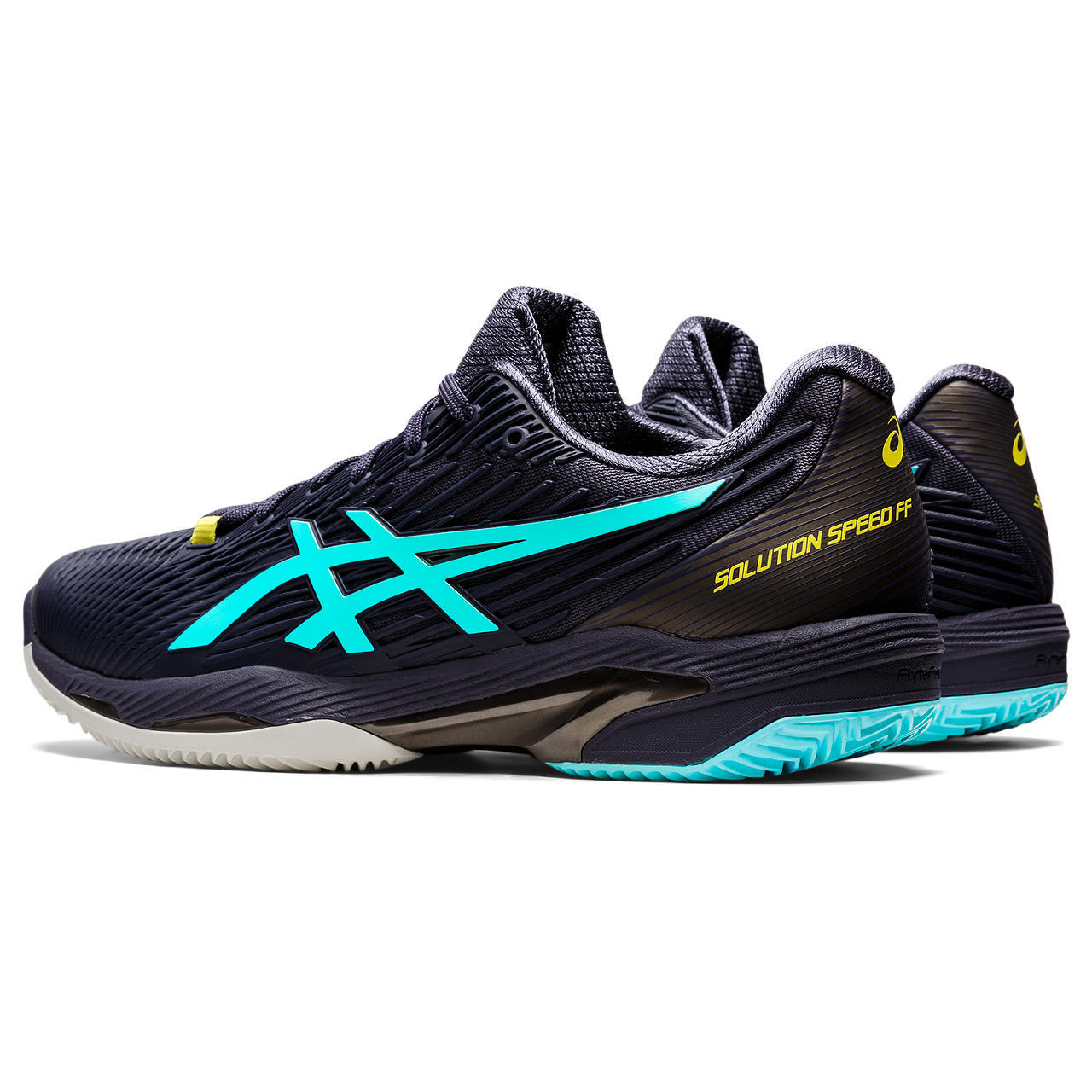 Мужские кроссовки теннисные Asics Solution Speed FF 2 Clay - indigo fog/ice  mint - купить по выгодной цене | Теннисный магазин tennis-store.ru