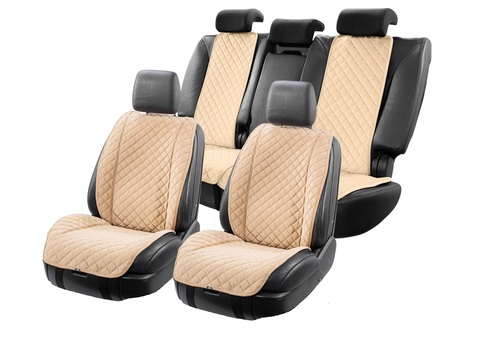 Накидки Premium комплект на весь салон с широкой спинкой