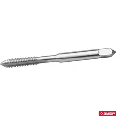 ЗУБР М6 x 1.0 мм, сталь 9ХС, метчик ручной (4-28002-06-1.0)