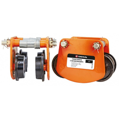 Тележка холостая к тали электрической мини