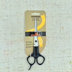 Ножницы парикхмахерские с усилителем удлинённые Н-062 (пр-во Беларусь), L 17,5 см