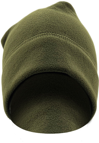 Картинка шапка Skully Wear Elastic Fleece Hat military green - 5