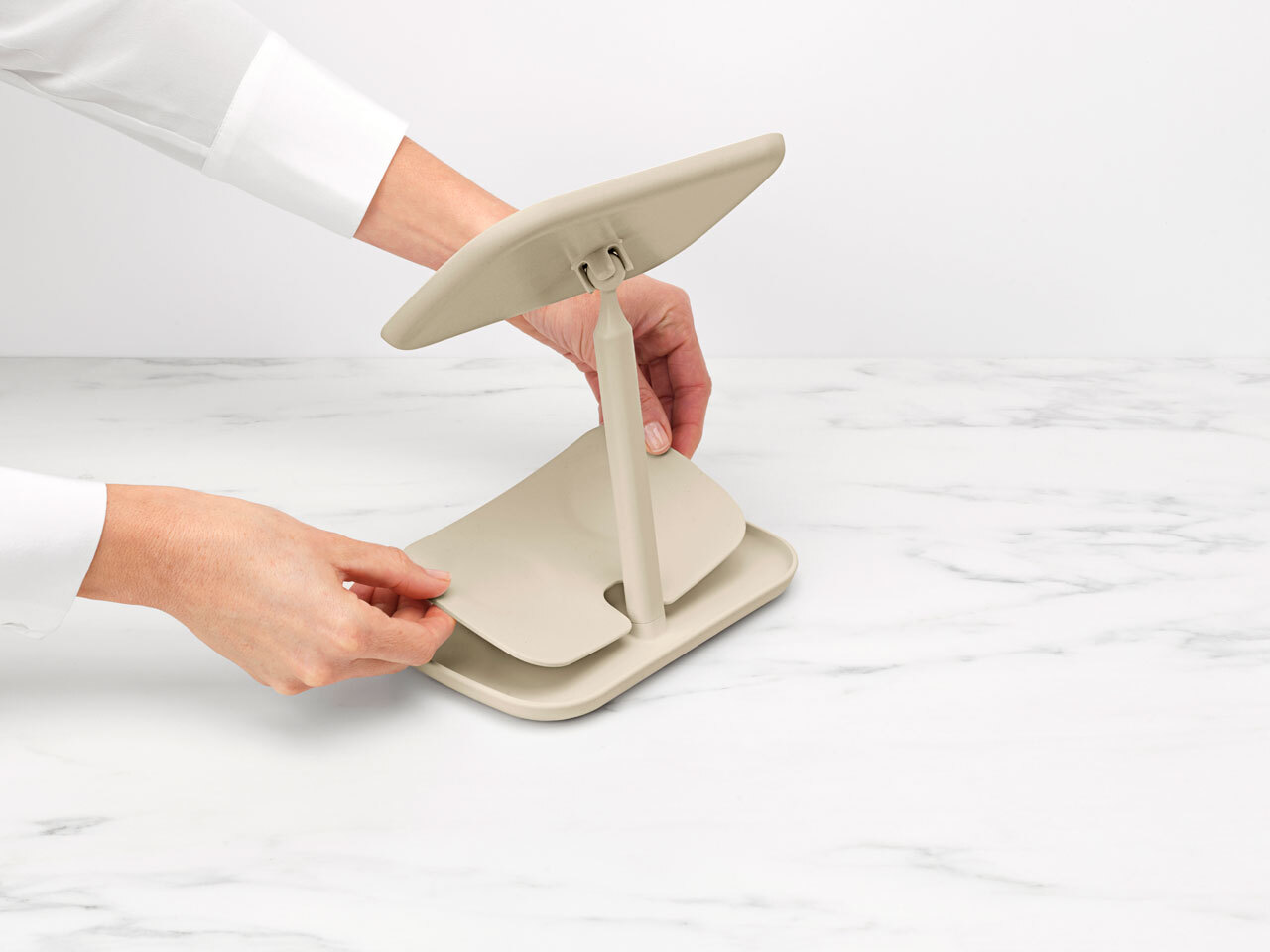 Зеркало с подставкой ReNew, Бежевый, арт. 223488 - фото 4