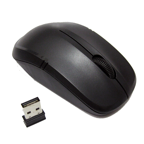 Мышь Delux  DLM-136OGB Беспроводная, оптическая,1200dpi,USB,2,4ГГц.,3D, цвет черный - купить в компании MAKtorg