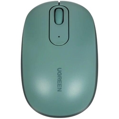 Мышка UGREEN MU105 (90672) 2.4G Wireless Mouse беспроводная, серовато-зеленый